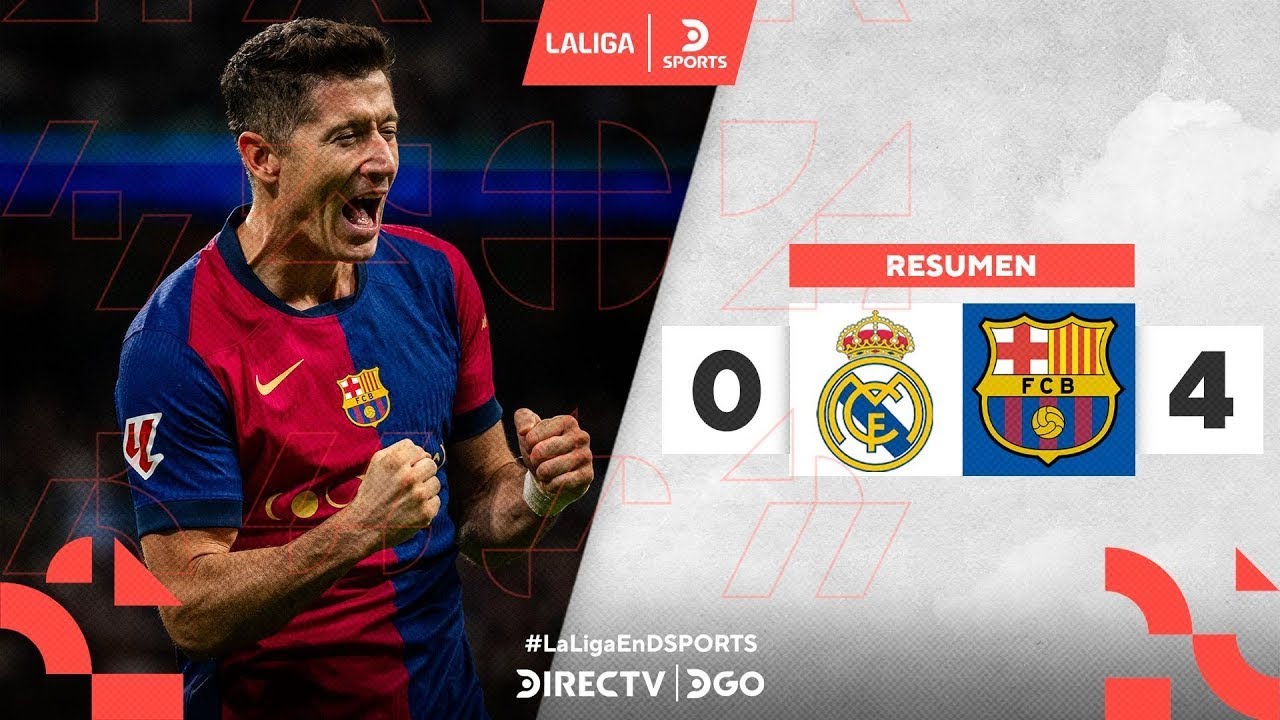 ¡PALIZA DEL #BARCELONA AL #REALMADRID EN EL #BERNABÉU! | Real Madrid 0 – 4 Barcelona | Resumen