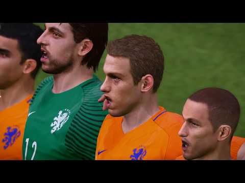 Russia vs Netherlands Full Match International Friendly * PES 2017 gameplay [GTX 960M]