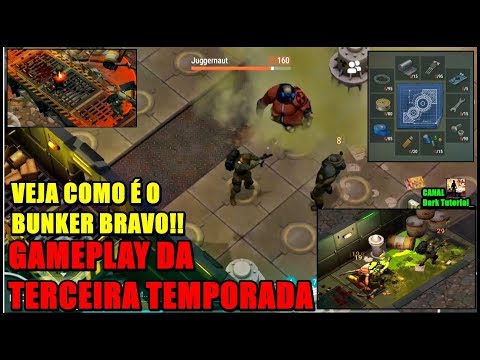 ●VEJA COMO É O NOVO BUNKER BRAVO! GAMEPLAY DA TERCEIRA TEMPORADA  Last Day On Earth