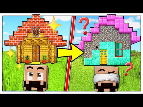 RIESCI A COSTRUIRE UNA CASA SENZA VEDERE? - Minecraft ITA