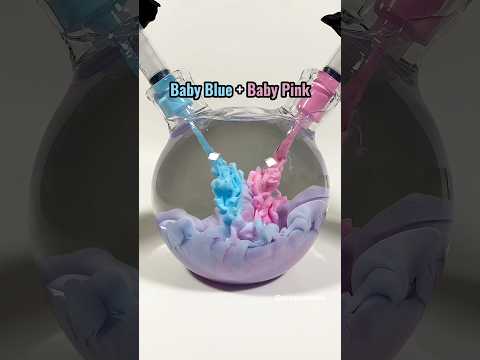 Creating 3 Beautiful Shades of Purple 💜 #colormixing #satisfying #paint #oddlysatisfying