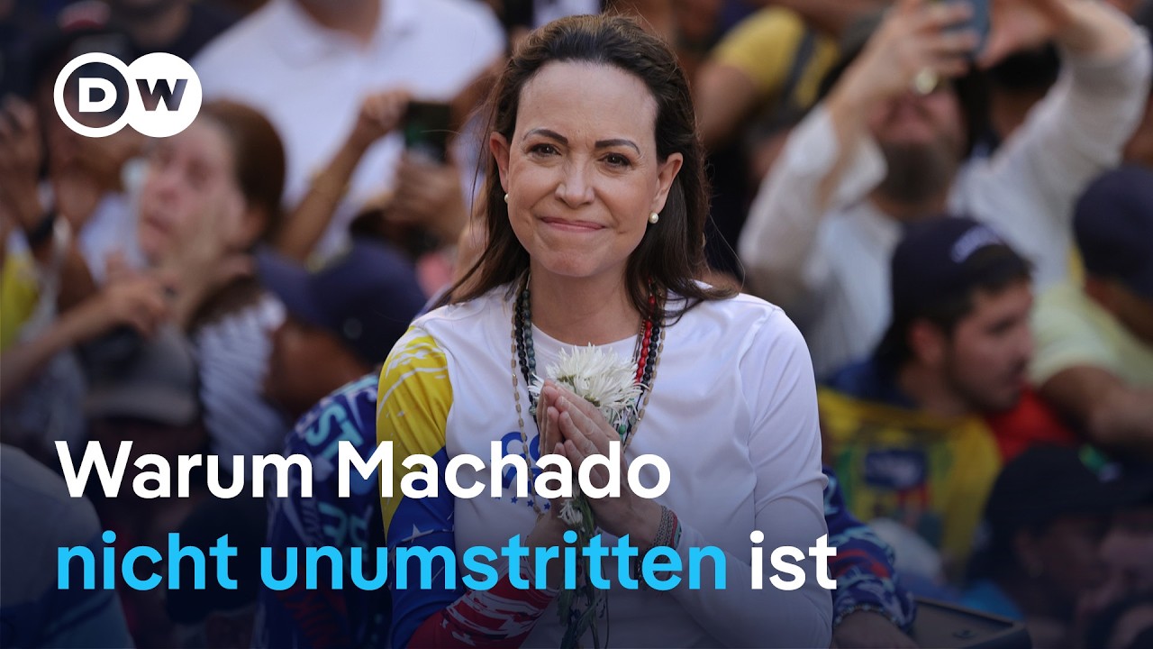 Warum Friedennobelpreisträgerin Machado nicht unumstritten ist | DW Nachrichten