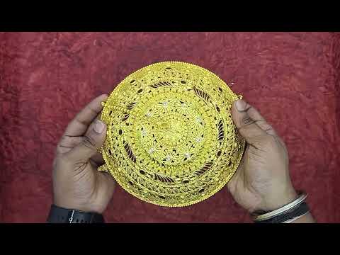 Traditional Mata ka Chatar for Home Office Temple ( Diameter-7 inch) video