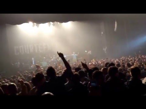 Courteeners Smoke Bomb Rant