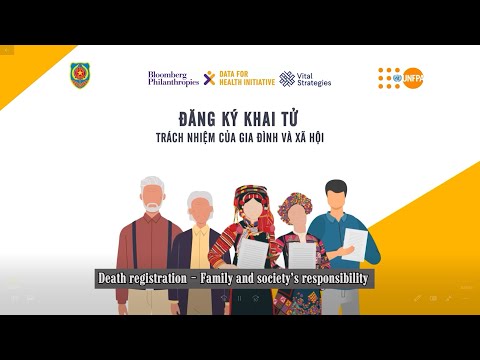 Death registration - Family and society's responsibility