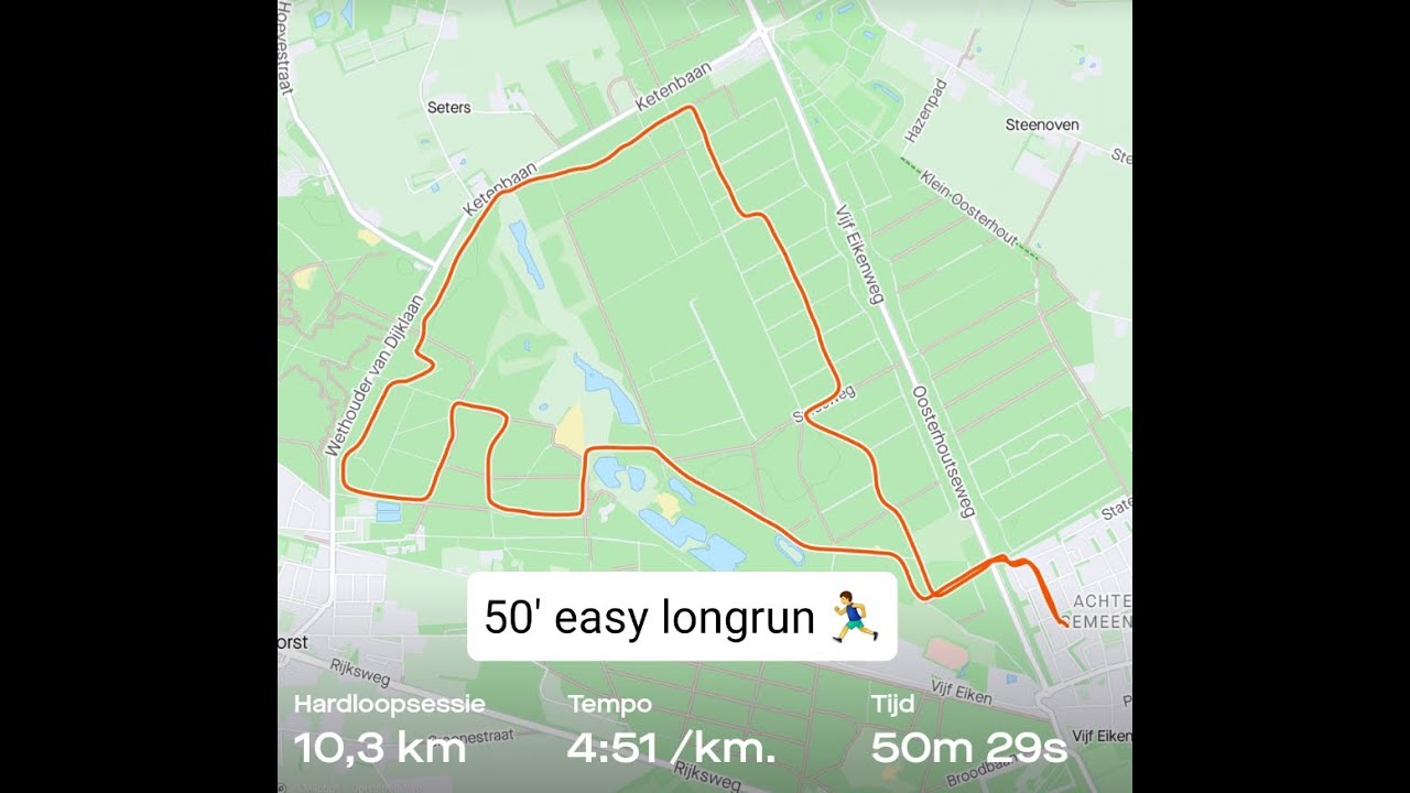 50' easy longrun bos Surae (26-10-2022)