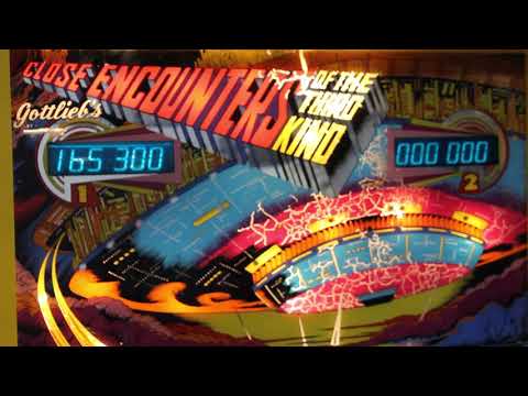 1978 Gottlieb CLOSE ENCOUNTERS OF THE THIRD KIND pinball machine