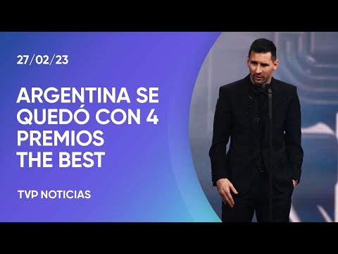 Video: ARGENTINA ARRASÓ CON LOS THE BEST: PREMIOS PARA MESSI, DIBU, SCALONI Y LA HINCHADA