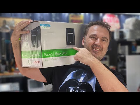 APC BACK-UPS 2200VA, 230V, AVR, IEC SOCKETS video