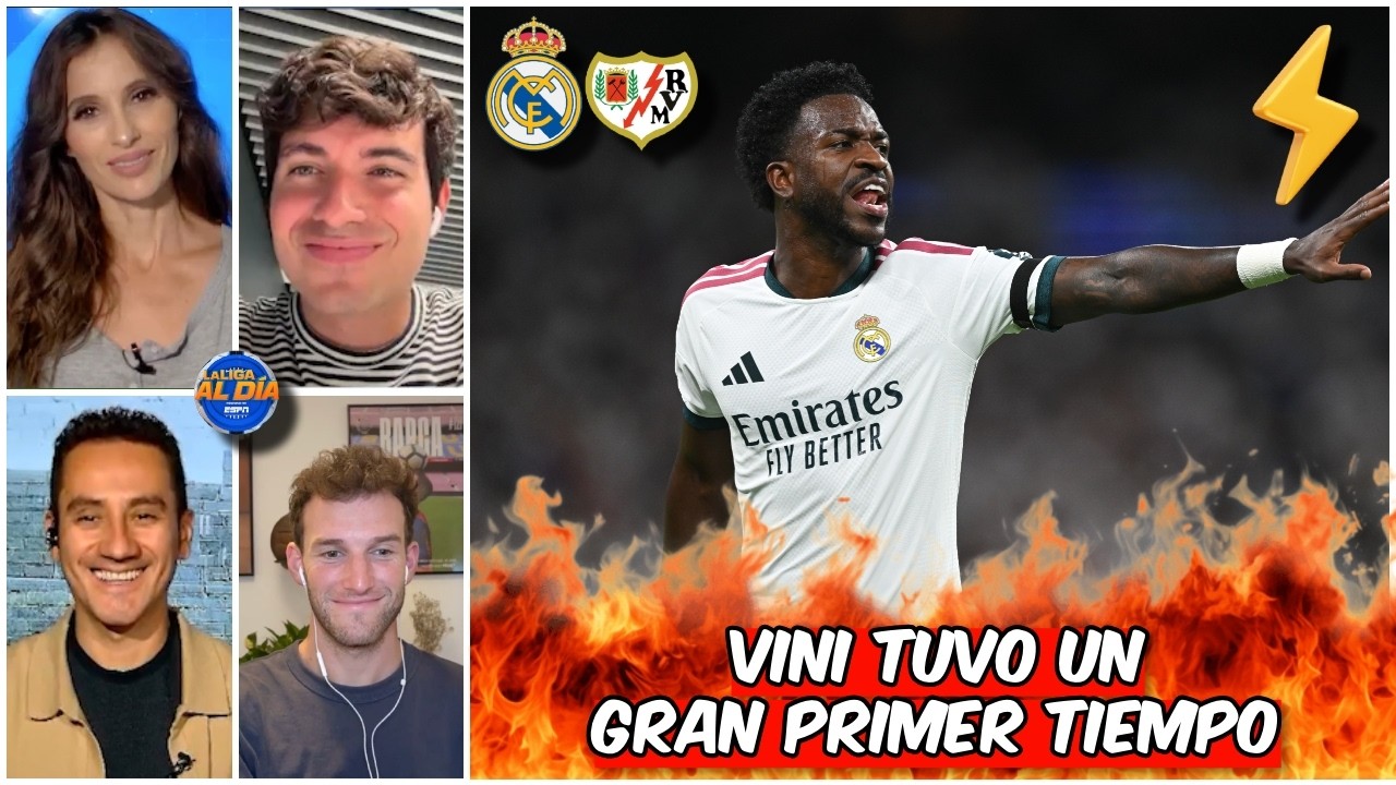 VINI JR. está CRECIENDO y está MUCHO MÁS CERCA de su MEJOR NIVEL FUTBOLÍSTICO | La Liga Al Día