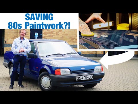 Can We Polish 1980s Car Paint? Ford Orion Polish With Meguiars!