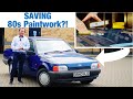 Can We Polish 1980s Car Paint Ford Orion Polish With Meguiars