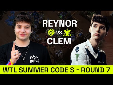 BASILISK Reynor VS Team Liquid Clem (feat. Lambo) | WTL Summer Round 7 | Starcraft 2