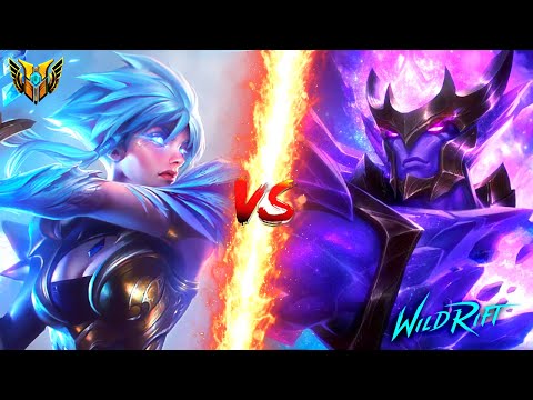 Riven vs Jarvan IV Baron Lane Gameplay - wild rift（Season6）HD 1080p