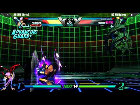 UMVC3 @ NEC14 Top 8 Qualifying Match: AGE NYChrisG vs EG PR Balrog