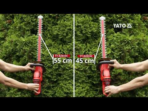 Кущоріз акумуляторний YATO 18 В, леза 45 см, для гілок ?? 16 мм (БЕЗ АКУМУЛЯТОРА) Кущоріз акумуляторний YATO 18 В, леза 45 см, для гілок ?? 16 мм (БЕЗ АКУМУЛЯТОРА)