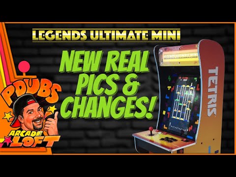 AtGames Legends Ultimate Mini Tetris Edition - NEW REAL PICS & CHANGES!