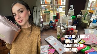 INIZIAMO UN NUOVO PROGETTO SMALTIMENTO SKINCARE 🧼🫧🧴 #2026 #progettosmaltimento #skincare