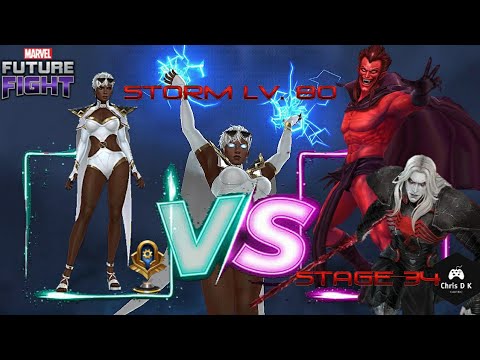 Storm Lv 80. Hot Summer Uniform WBL Showcase | Marvel Future Fight