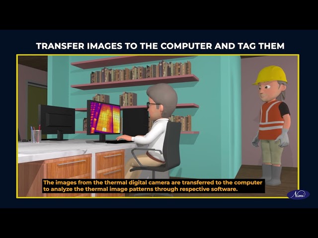 Demonstrate hotspot on modules through audio visual aids