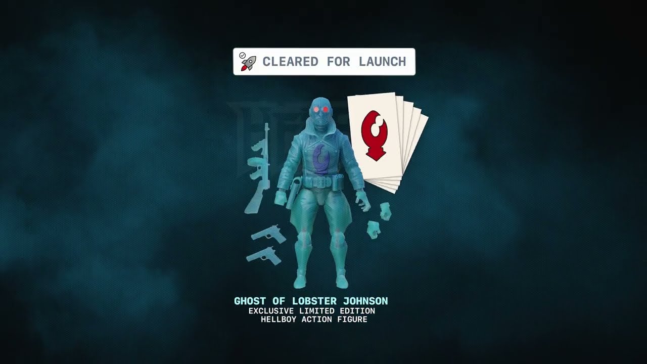 Hellboy Ghost of Lobster Johnson (Glow in the Dark) 