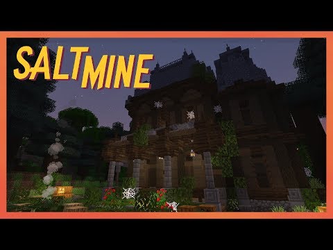 KrittleSkittlez - Let's Build a HAUNTED HOUSE | Saltmine SMP Season 3 | Minecraft 1.15