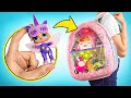 Let S Turn Old Backpack Into Wonderful Dollhouse COOL DIY