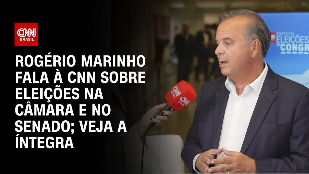 Rogério Marinho fala à CNN sobre eleições na Câmara e no Senado; veja a íntegra | BASTIDORES CNN