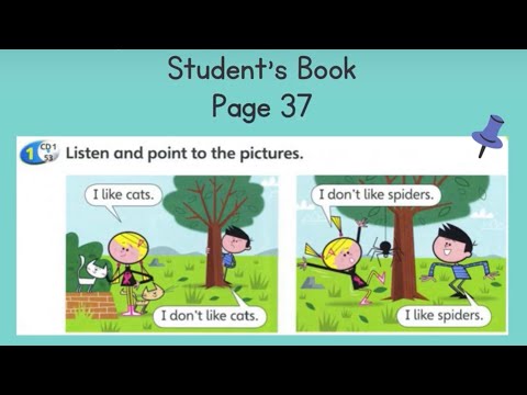 YEAR 1 SUPERMINDS | UNIT 3 | PAGE 37 (1), (2) & (3) | I LIKE / I DON'T LIKE