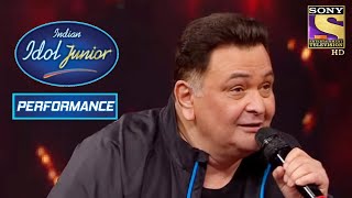 Rishi Kapoor's  Bedazzling Performance On 'Main Shair To Nahin' | Indian Idol Junior 2