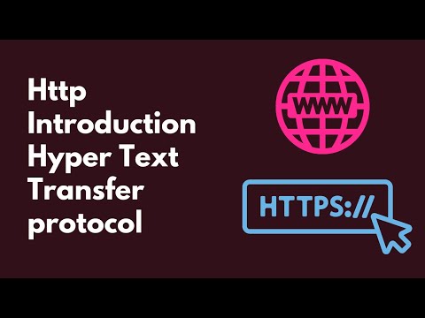 1. HTTP (Hyper Text Transfer Protocol) Basics. Understand HTTP Protocol and how it works - HTTP