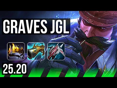GRAVES vs KAYN (JGL) | 20/1/6, Legendary | NA Challenger | 25.20