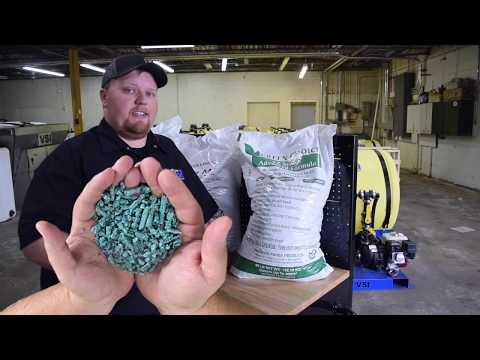 Mulch to Use in a Jet Agitated Hydroseeder