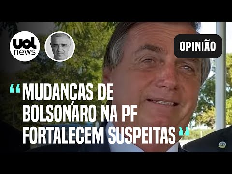 Mudanças de Bolsonaro na PF reforçam suspeita sobre criação de polícia política, diz Kennedy Alencar