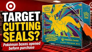 Target Is Cutting Open Pokémon Boxes Before Purchase?