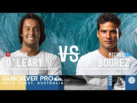Connor O'Leary vs. Michel Bourez - Round Three, Heat 11 - Quiksilver Pro Gold Coast 2018
