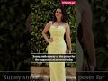 SunnyLeone Looks Beautiful In Yellow Today For An Event Shorts