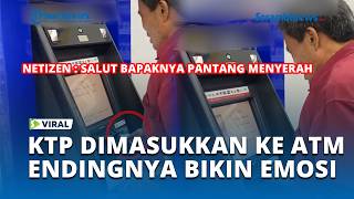 Download lagu Viral! Man Inserts ID Card into ATM, Ending in Emotional Queue mp3