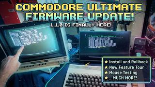Ultimate 64 Firmware 1.1.0: USB Mouse Support, LED Tricks & More!