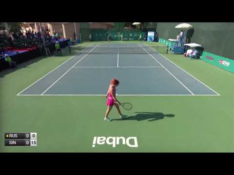 Siniakova vs Ruse (ITF W100 Dubai 2020 SF)