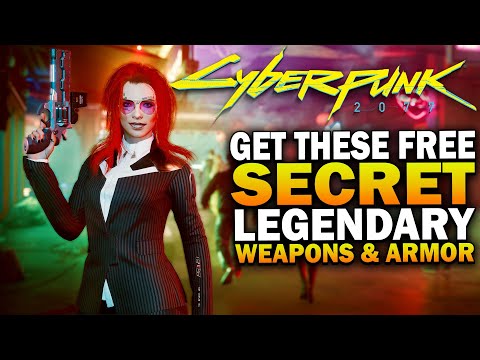 Secret FREE Legendary Weapons & Armor You Need In Cyberpunk 2077