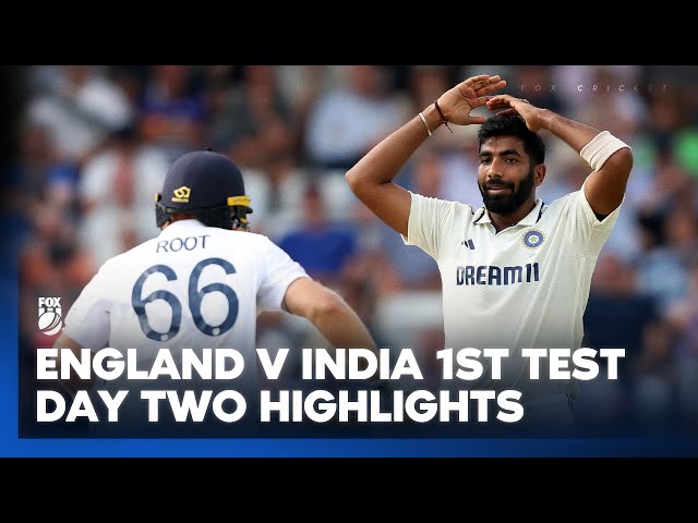 Pope stands tall amidst Bumrah blitz! England v India 1st Test 2025 Day 2 Highlights I Fox Cricket
