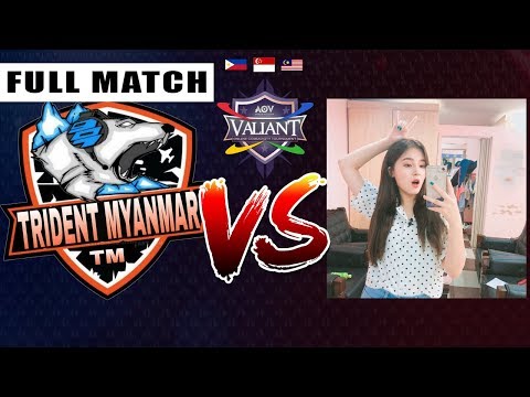 TRIDENTMyanmar vs. Scammed Gamers - Round 1 - Full Match - AOV Valiant Online Community Tournament