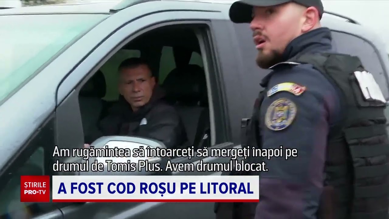 Centura Constanței, blocată de precipitațiile abundente