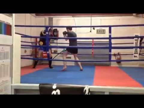 Thurles Kickboxing Clip of training Jan 2015