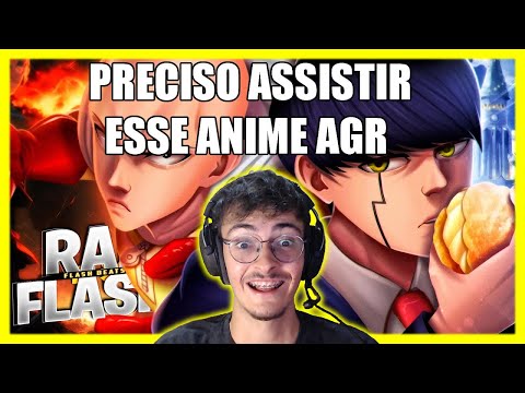 (QUEM É MELHOR?) ADOLESCENTE REAGE a FLASH BEATS - Saitama e Mash - Super soco