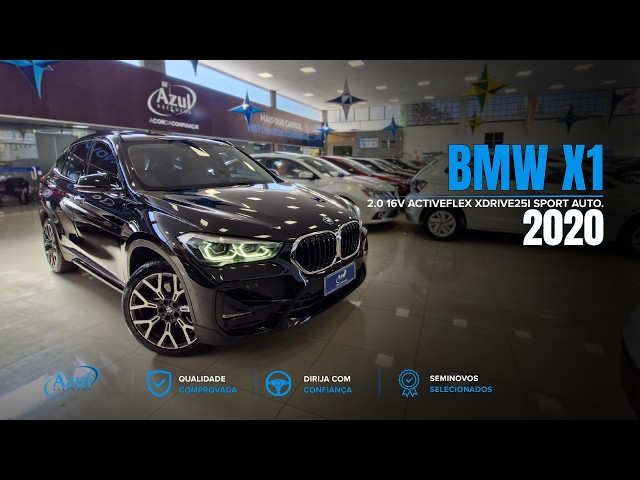 Vídeo BMW X1 2.0 16V TURBO ACTIVEFLEX XDRIVE25I SPORT 4P AUTOMATICO
