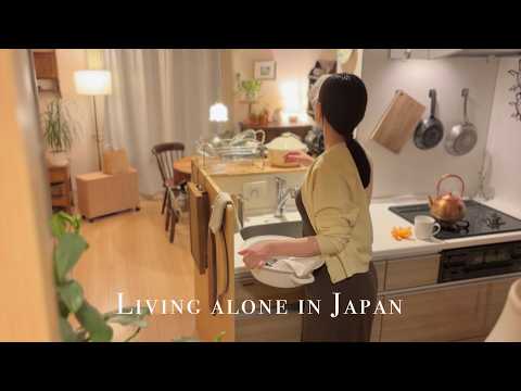 A calm and simple life in a small rural area during a cold snap