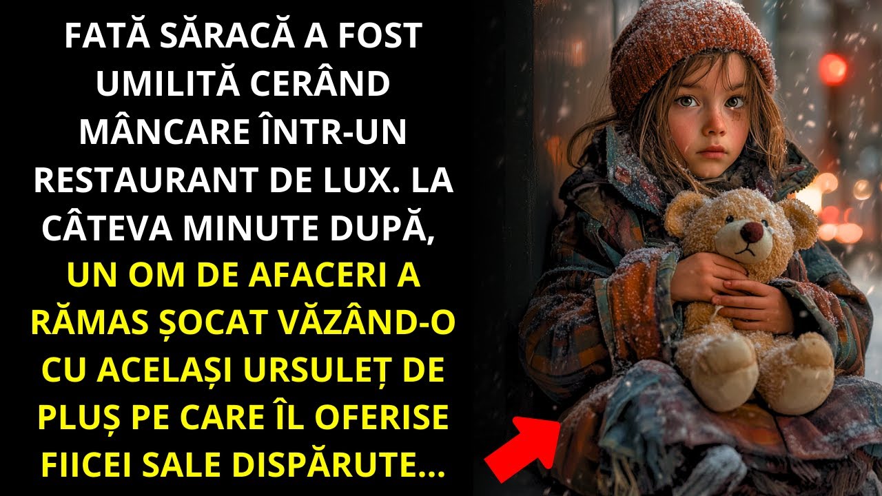 Om de afaceri găsește o fată cu același ursuleț de pluș al fiicei sale dispărute; când se apropie...