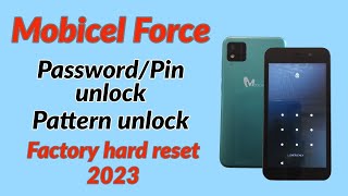 Mobicel Force Password pin number unlock without PC. Factory data reset